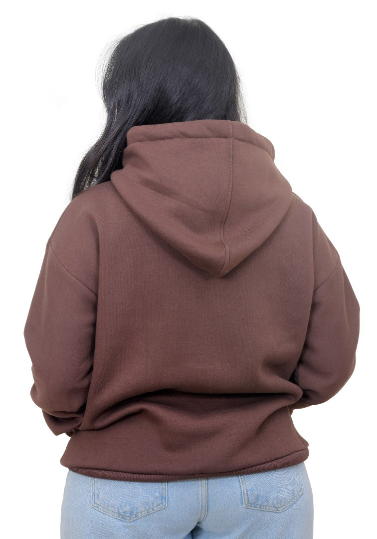 Kiivo Brown Hoodie