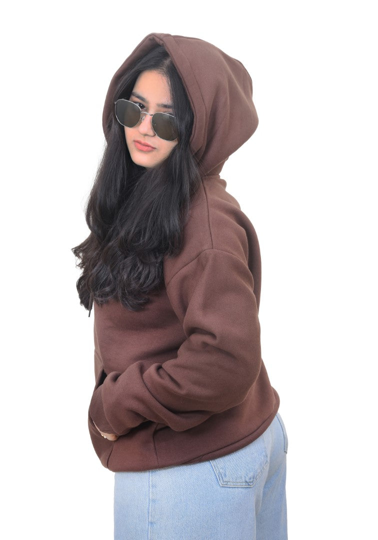 Kiivo Brown Hoodie