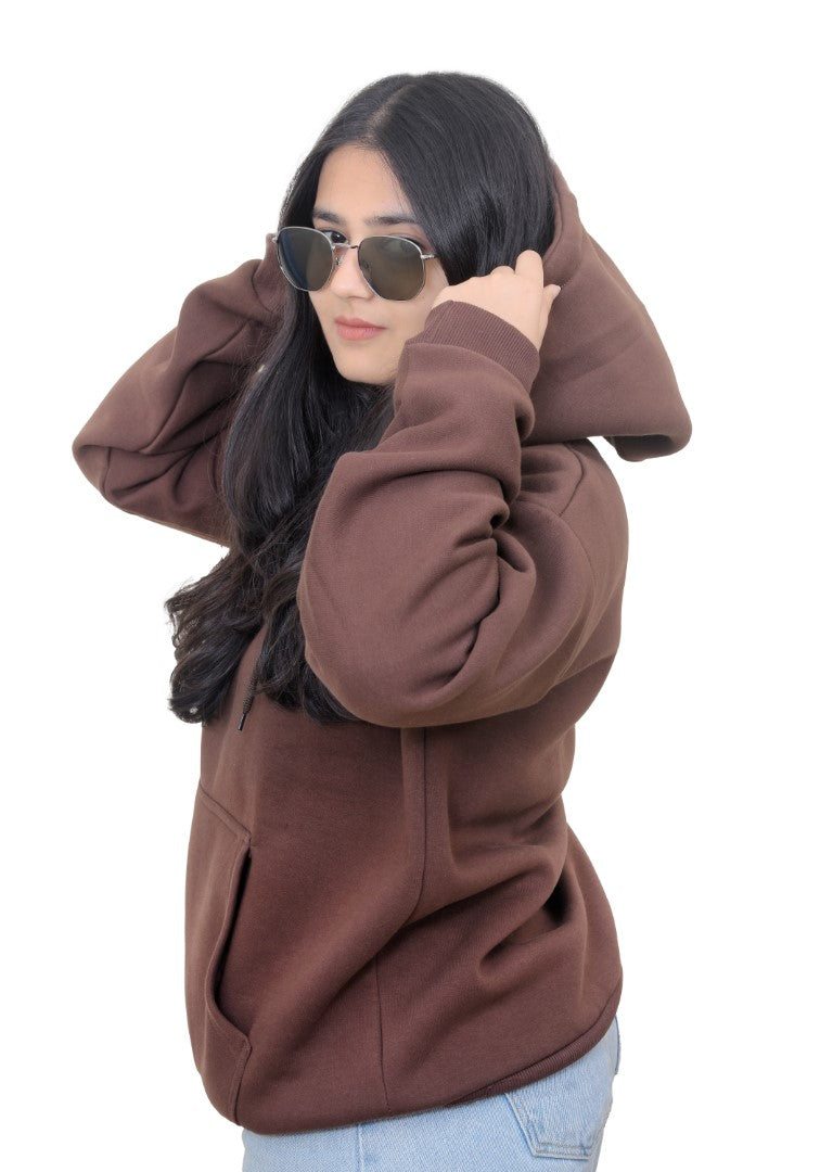 Kiivo Brown Hoodie
