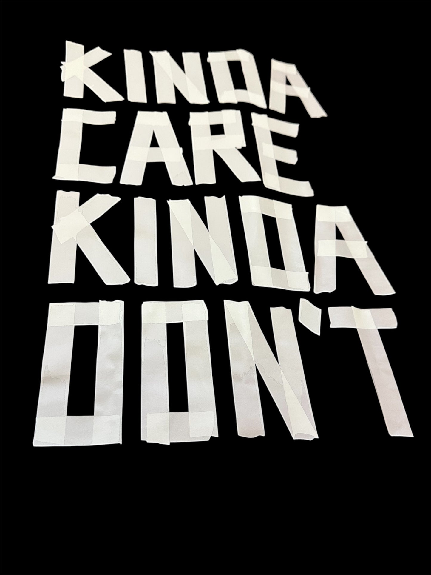 Kiivo Kinda Care Kinda Dont T-shirt