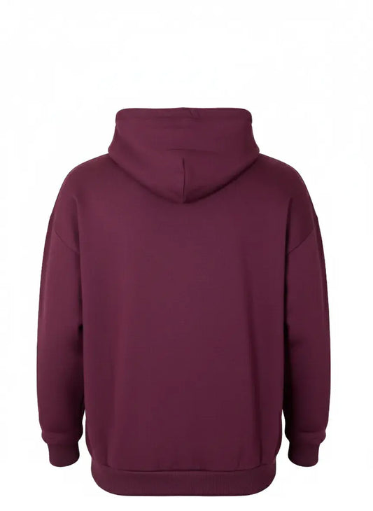 Wine Oversized hoodie