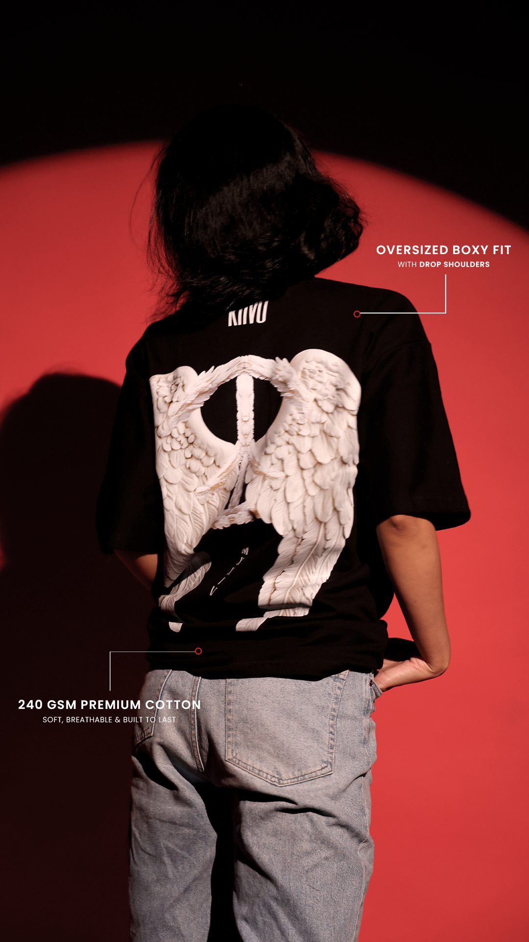 PEACE-Unisex Oversized T-shirt