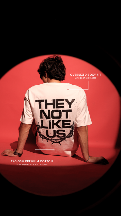 THEY NOT LIKE US-Oversized T-shirt