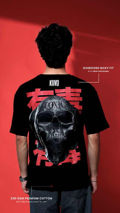 TOXIC-Oversized T-shirt