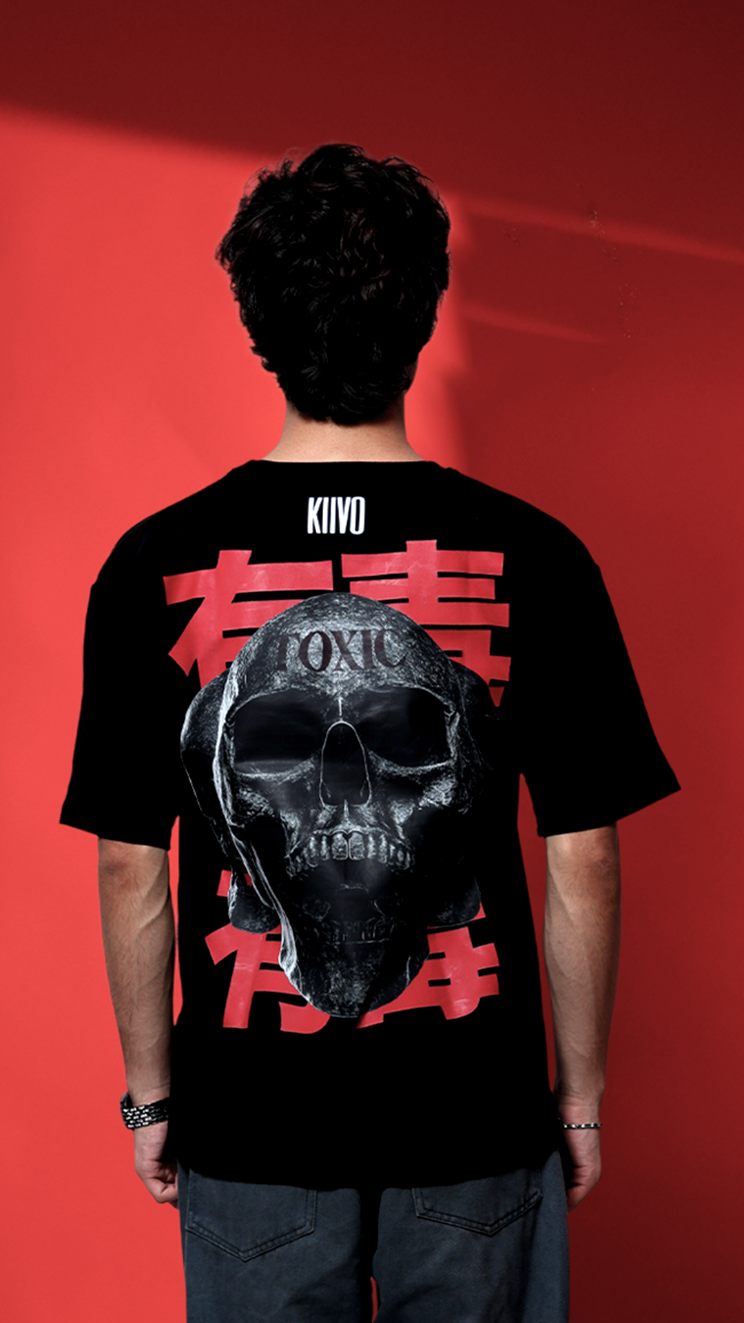 TOXIC-Oversized T-shirt