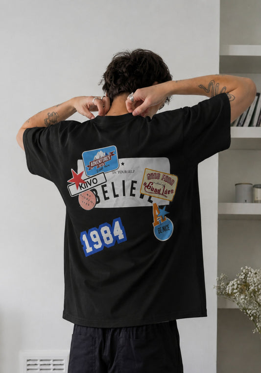 BELIEVE - Oversized T-shirt