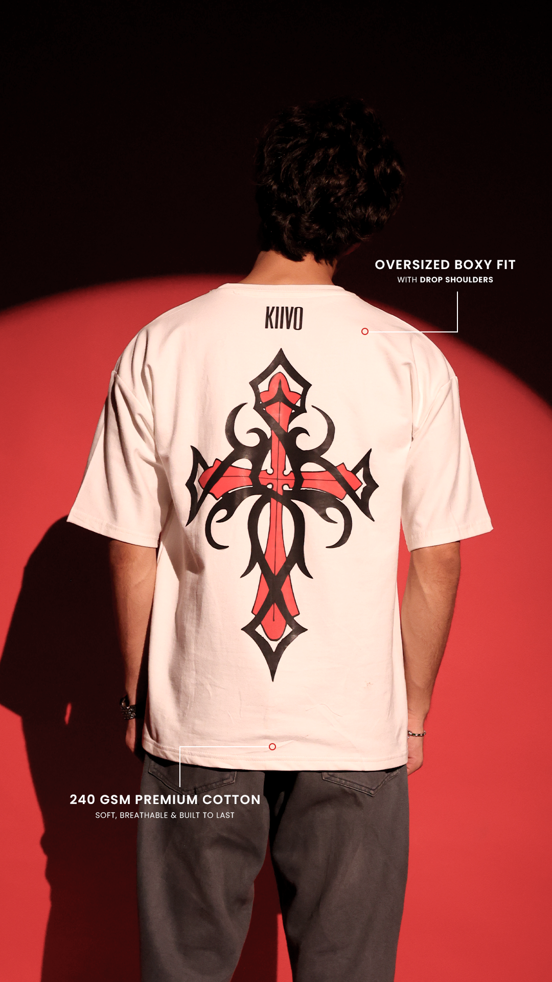 ESCAPE-Oversized T-shirt