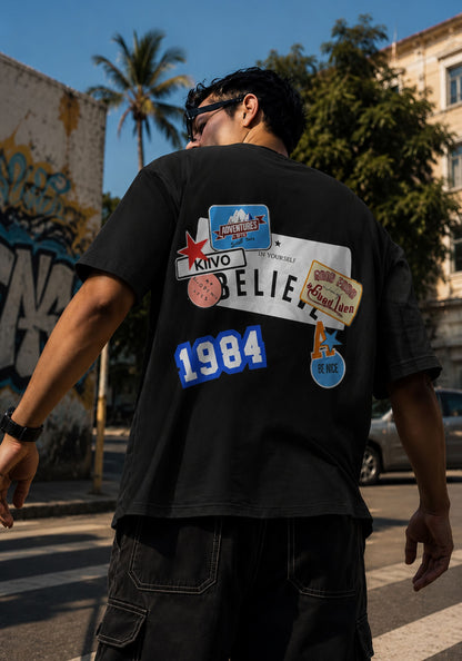 BELIEVE - Oversized T-shirt