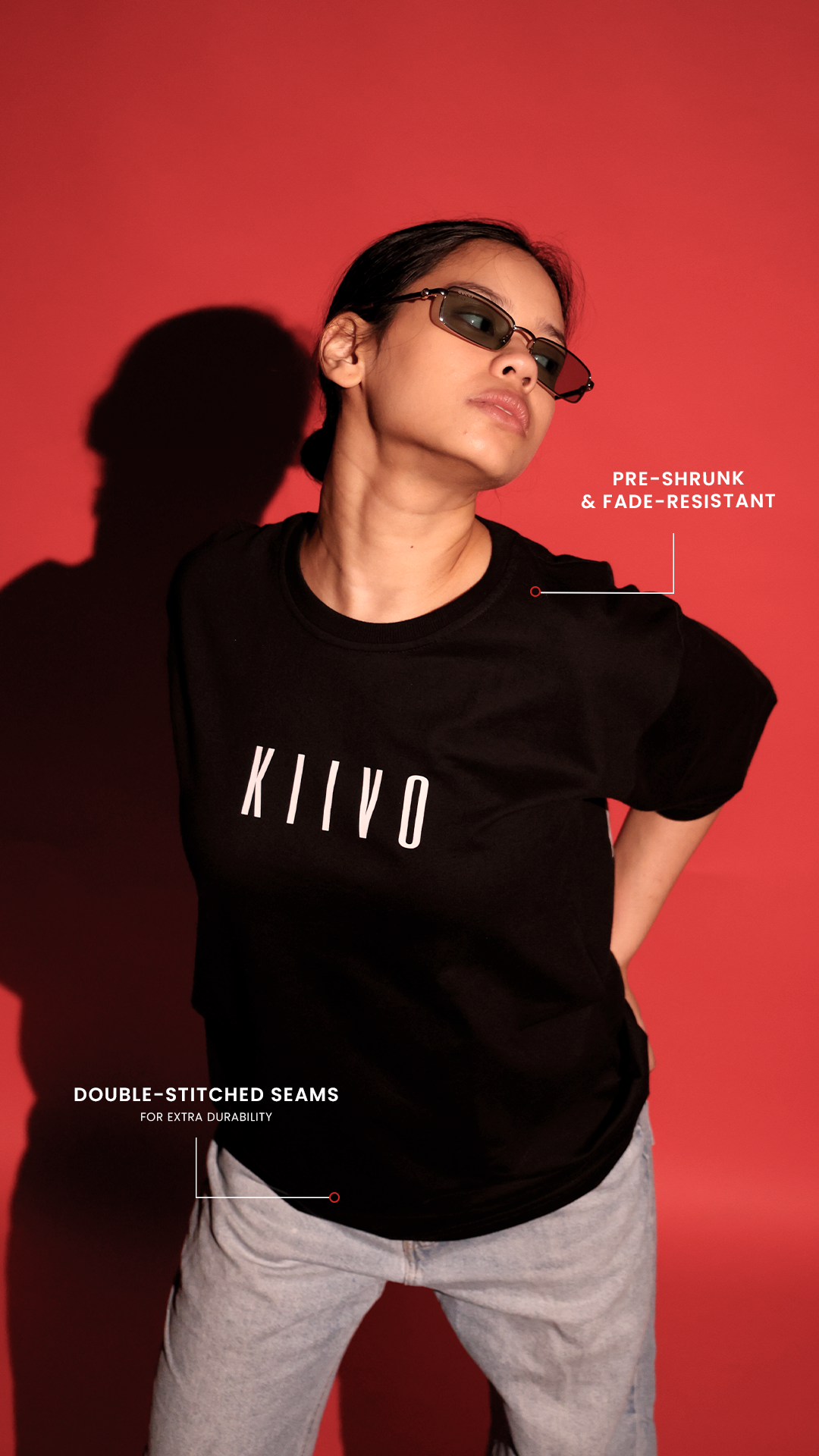 KINDA CARE KINDA DON’T-Unisex Oversized T-shirt