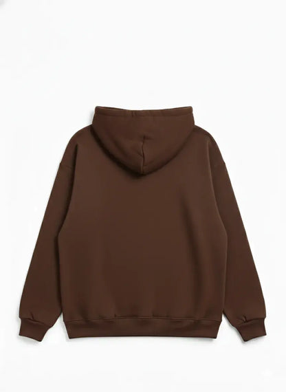 Brown Oversized hoodie
