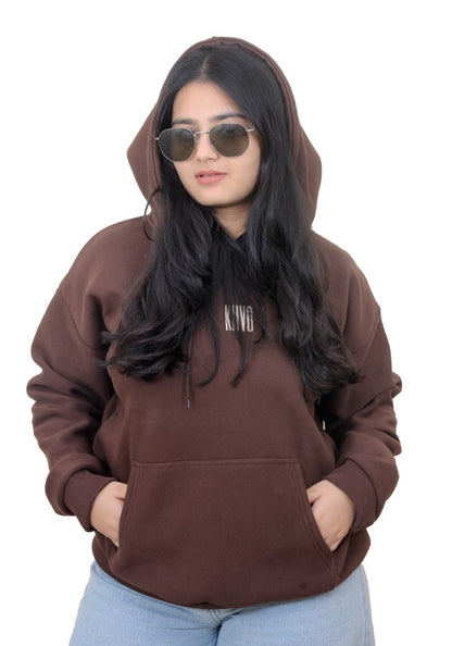 Kiivo Brown Hoodie