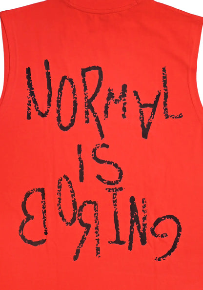 NORMAL IS BORING TANK TOP