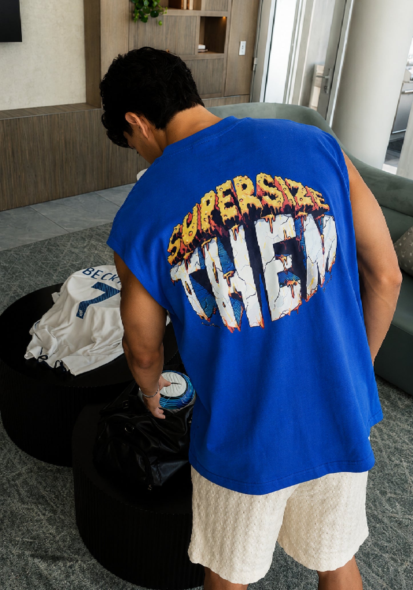 SUPER SIZE THEM TANK TOP