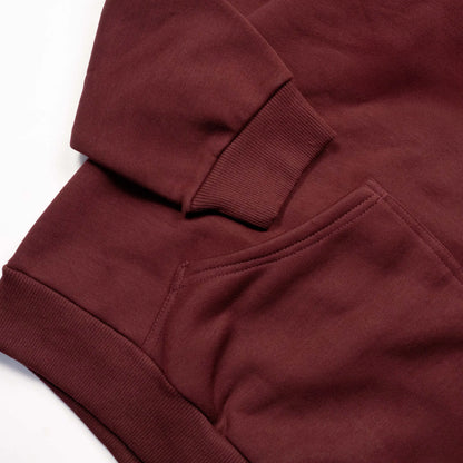 Wine Oversized hoodie