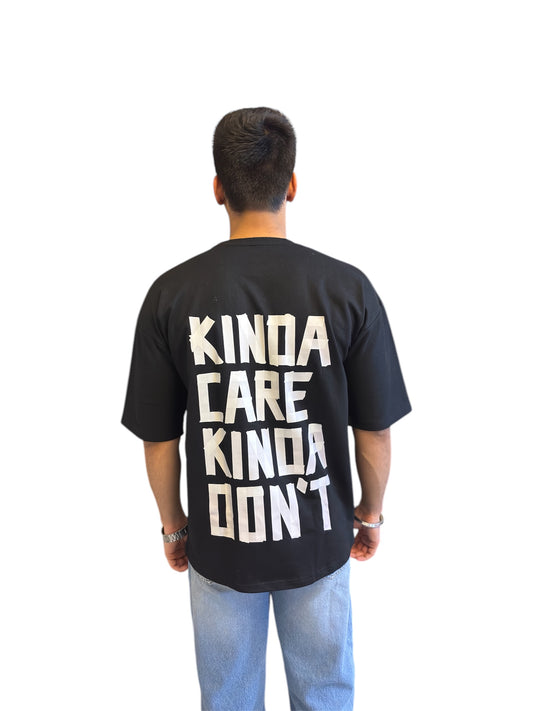 Kiivo Kinda Care Kinda Dont T-shirt