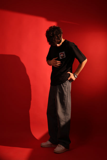 MADE OF MONEY-Oversized T-shirt