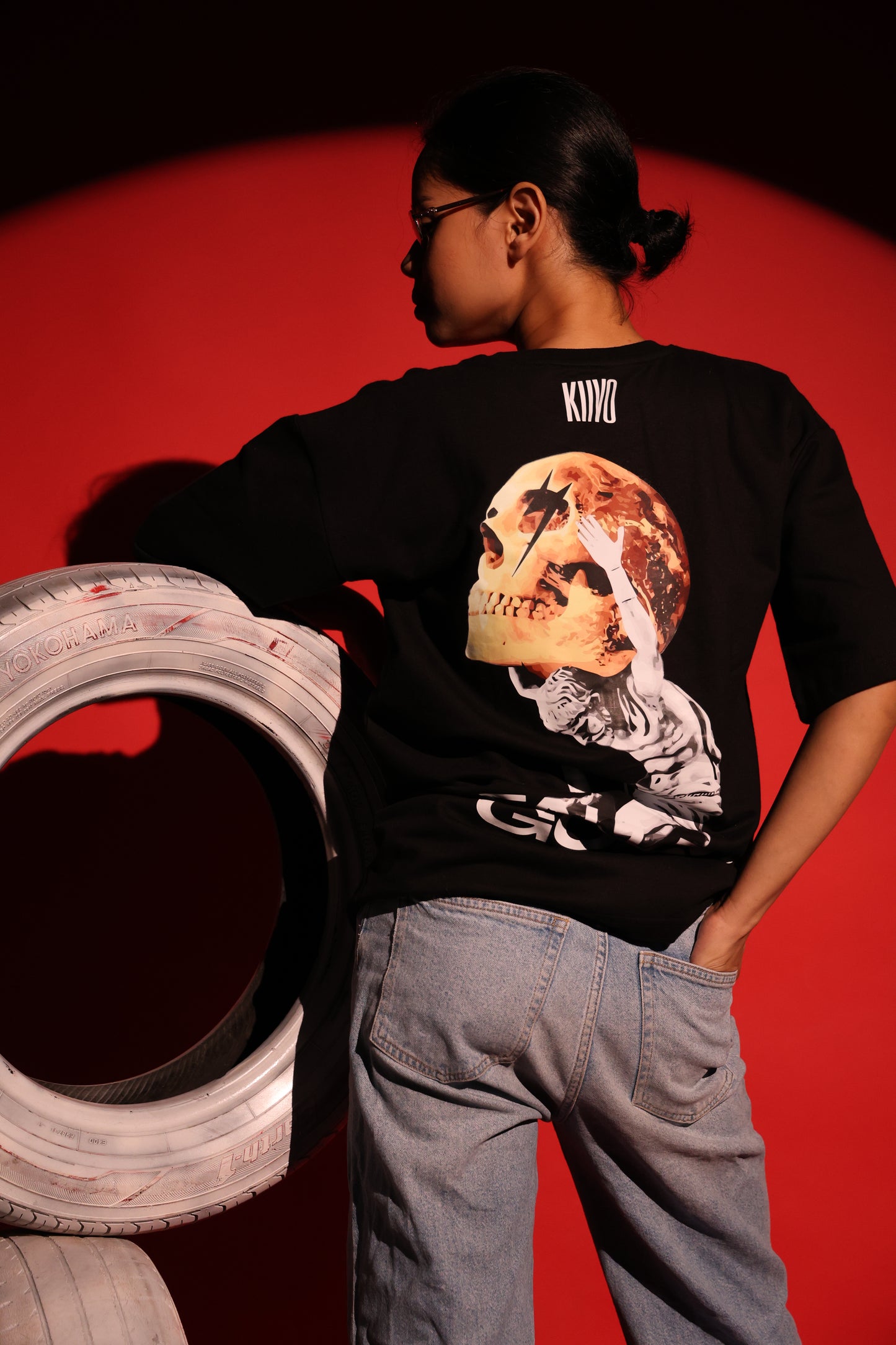 FALLEN GODS-Unisex Oversized T-shirt