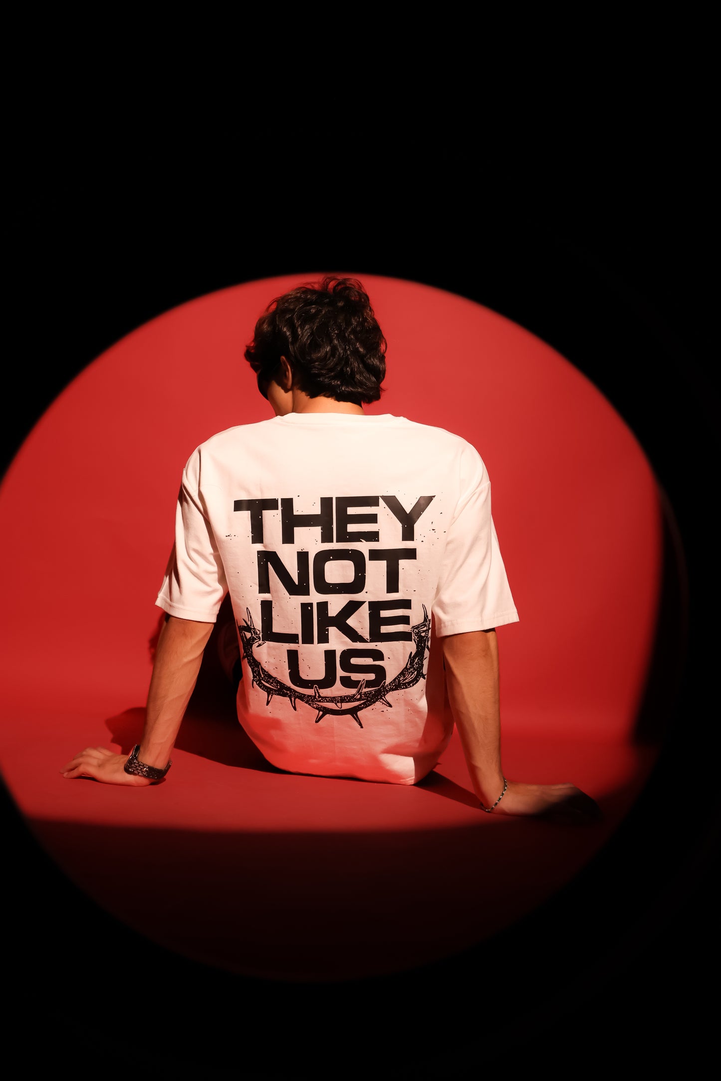 THEY NOT LIKE US-Oversized T-shirt