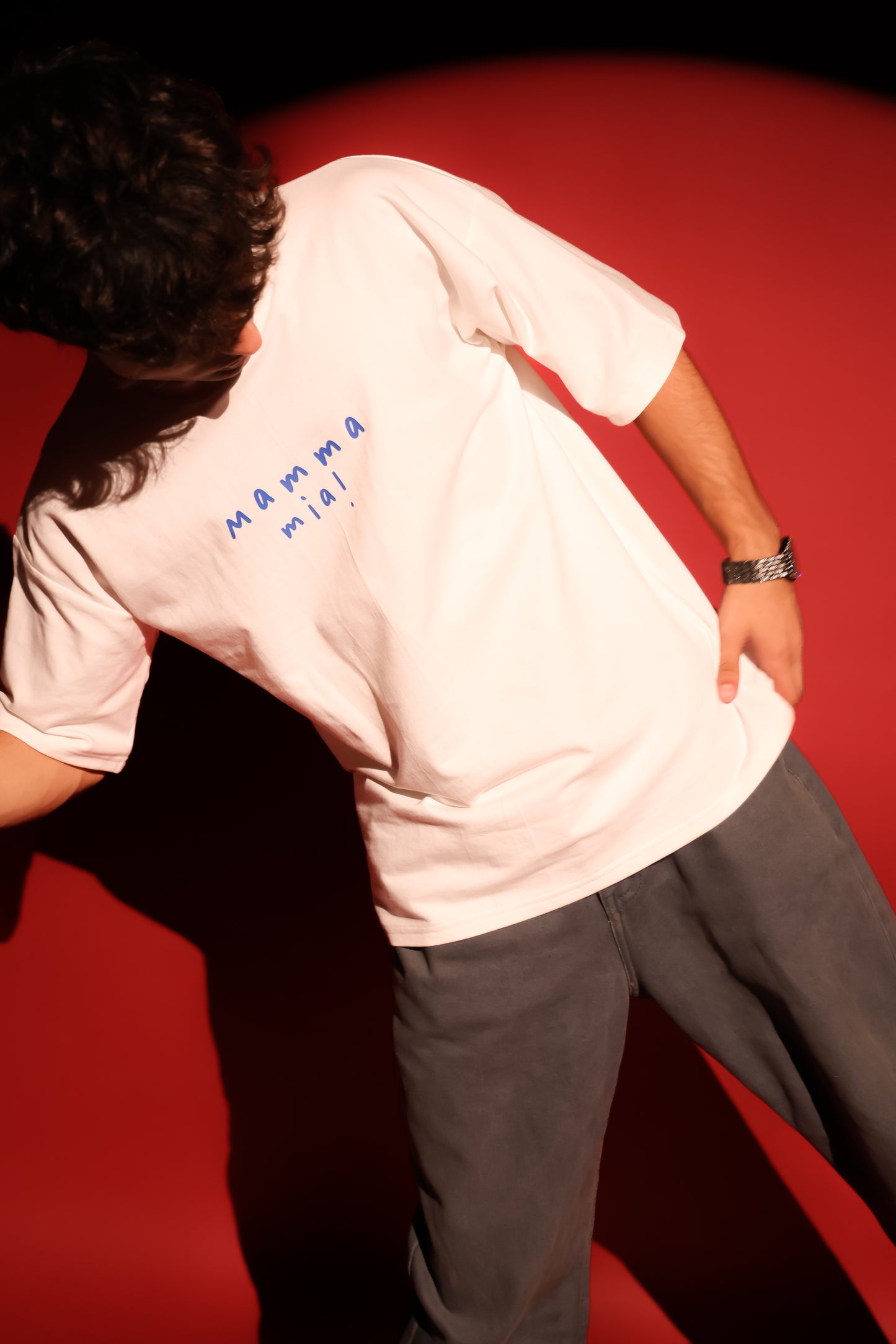 MAMMA MIA-Oversized T-shirt