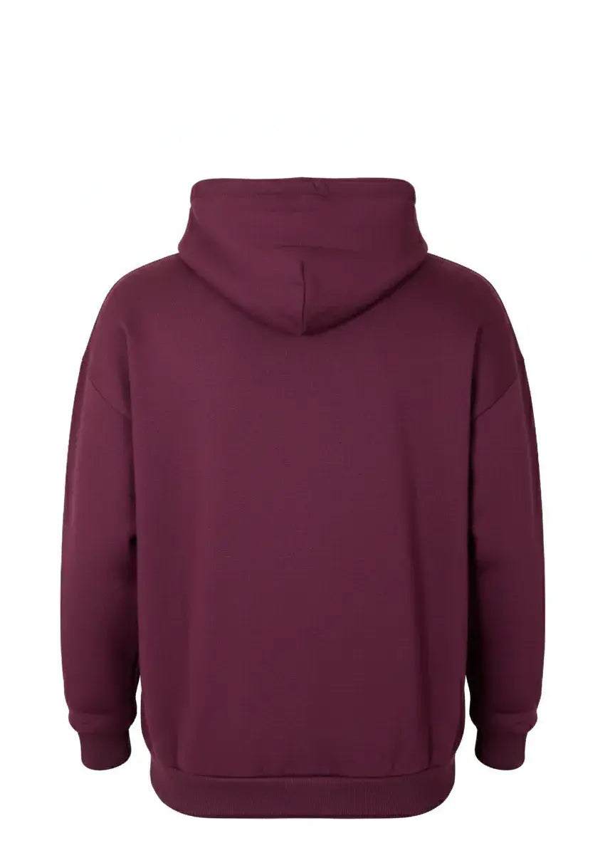 Wine Oversized hoodie