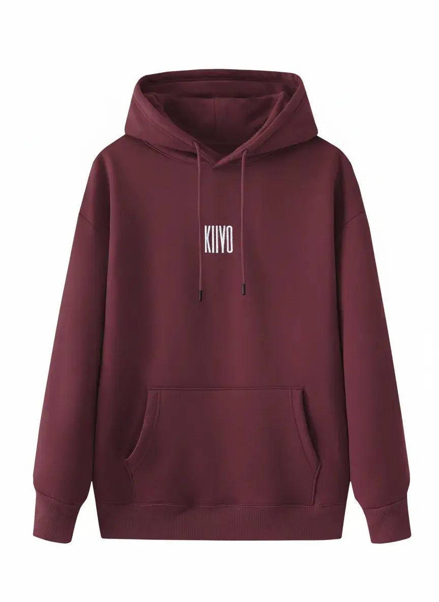 Wine Oversized hoodie