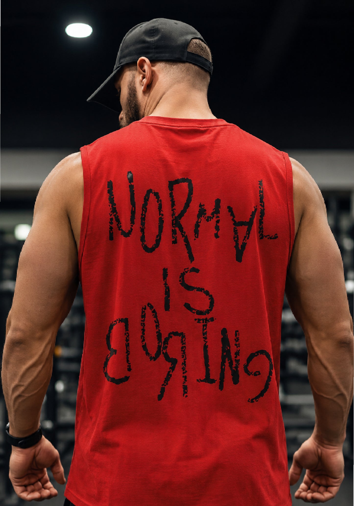 NORMAL IS BORING TANK TOP