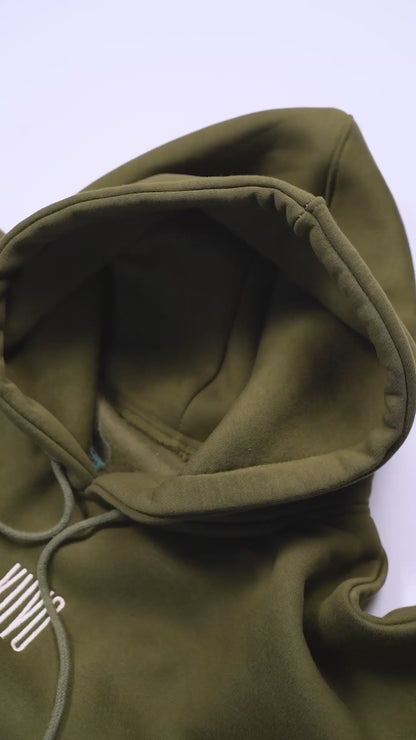 Olive Green Oversized hoodie